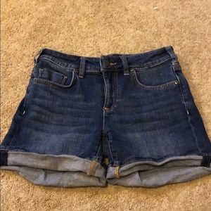 Anthropology jean shorts